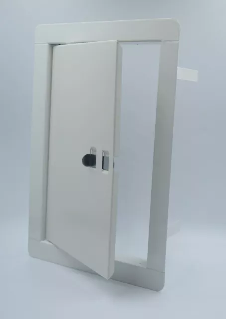 Metal Blanco Acceso Paneles 135mm x 210mm / Acero Pared Revisión Puerta/Aleta