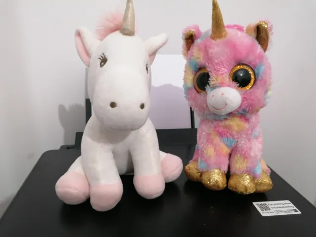 Lot Peluches Licornes Ty Atmosphère Kids