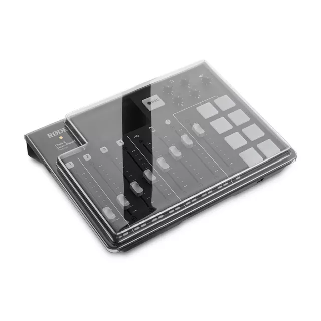 Mixware Decksaver Rode Rodecaster Pro Polycarbonate Protective Cover, Smoked