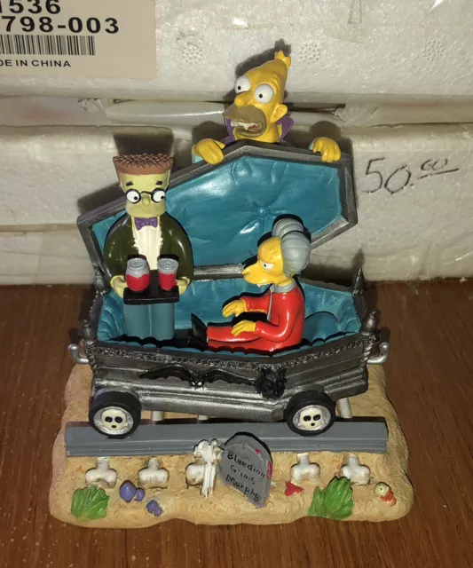 THE SIMPSONS MR BURNS OH PRECIOUS BLOOD Halloween TRAIN TREEHOUSE HORROR THOH