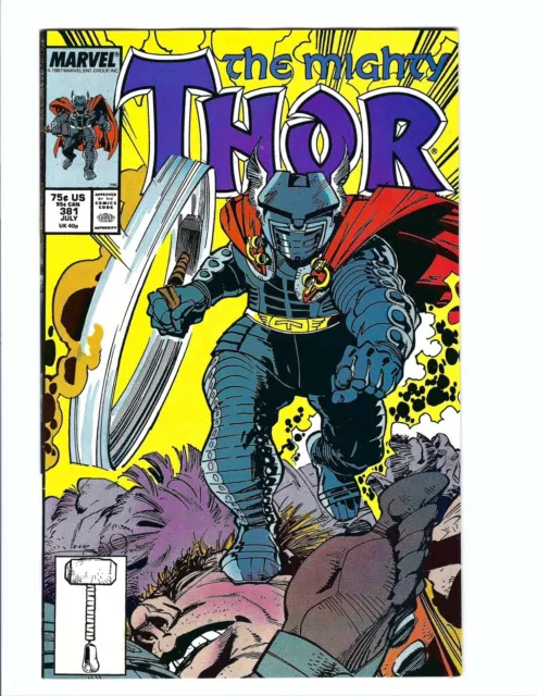 Mighty Thor 381, NM- 9.2, Marvel 1987, Sal Buscema, Destroyer, Loki, Mephisto