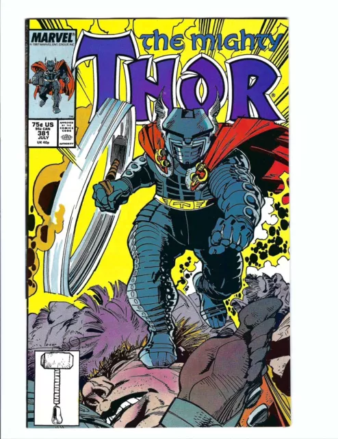 Mighty Thor 381, NM- 9.2, Marvel 1987, Sal Buscema, Destroyer, Loki, Mephisto