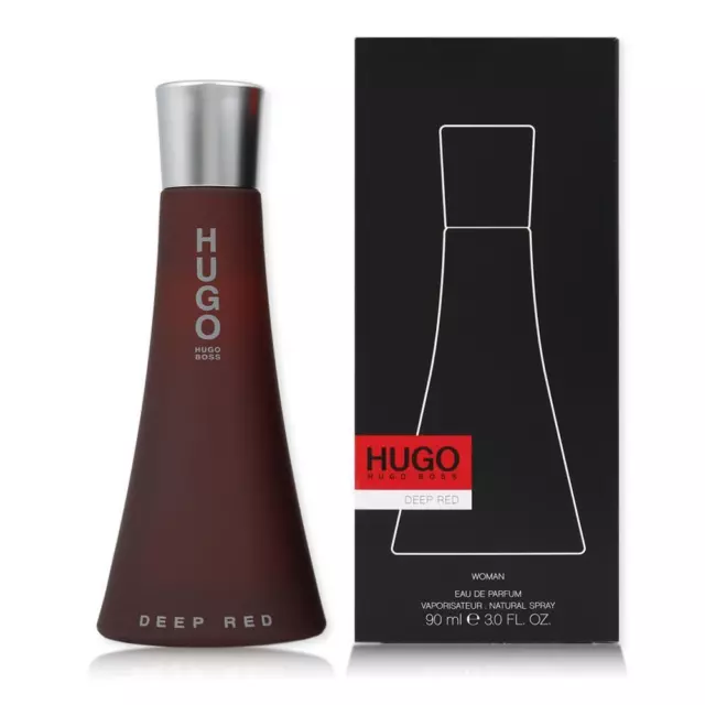 Hugo Boss DEEP RED 90 ml Eau de Parfum EDP Spray   OVP+GÜNSTIG