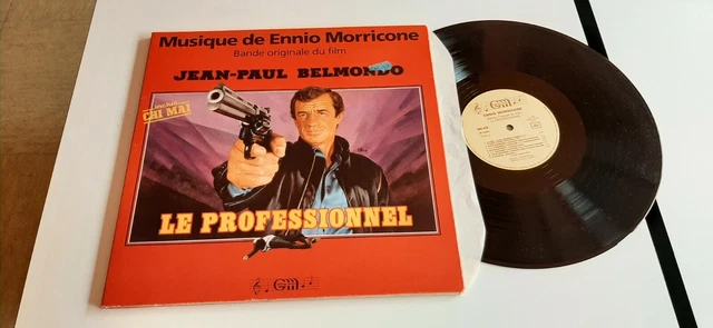 Rare Vinyle 33T ★ Ennio Morricone – Le Professionnel (BO Du Film)" NM/NM