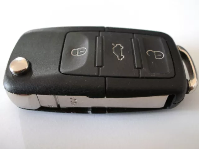 RFC 3 button remote flip key for VW Volkswagen MK5 Golf Caddy Jetta EOS 434mhz