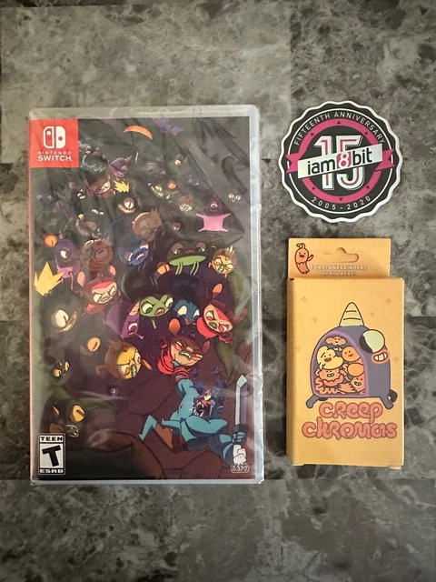 Grindstone (Nintendo Switch) New and Sealed iam8bit Extras Included Grindstone (Nintendo Switch) New and Sealed iam8bit Extras Included