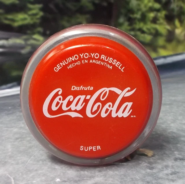 Vintage Rare Genuine Russell Coca-Cola YO-YO Super Argentina Promotion 92'