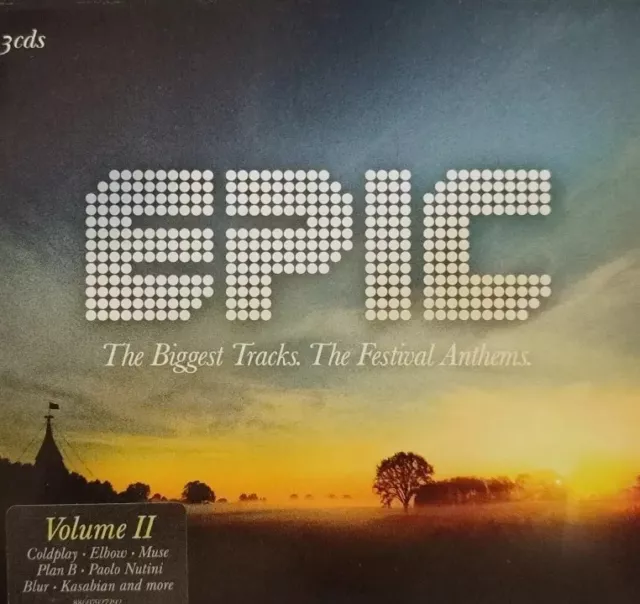 Various-Epic Volume II 3 CD Set.2011 Sony 88697927292.Coldplay/Muse/Gorillaz+