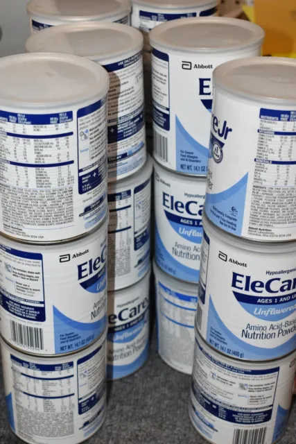30 cans / 5 cases of Elecare Jr, Unflavored (not recalled) - READ ALL DETAILS