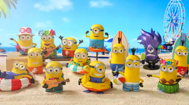 Minions Holiday Series Summer Beach Confirmed POP MART Blind Box Figure