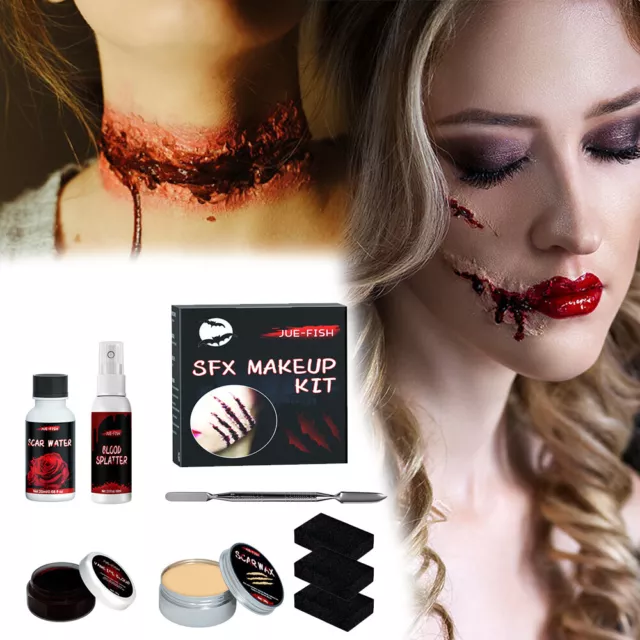 Professionelles Make-up-Kit Narben Wachs Halloween Theatereffekte Bühne gefälschte Wunde