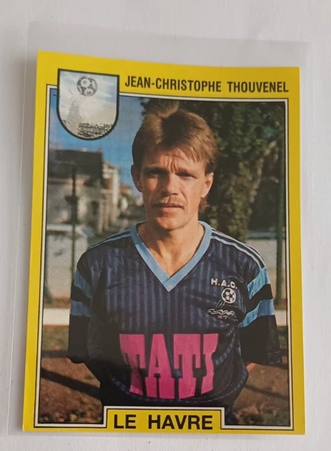 51 JEAN-CHRISTOPHE THOUVENEL Le Havre Hac Panini Football Foot 92 1991-1992 EUR 2,50 - FR