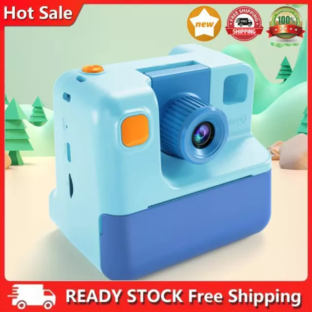 Kids Instant Print Camera Zero Ink Children Camera 2.0in Screen Child Toy Camera