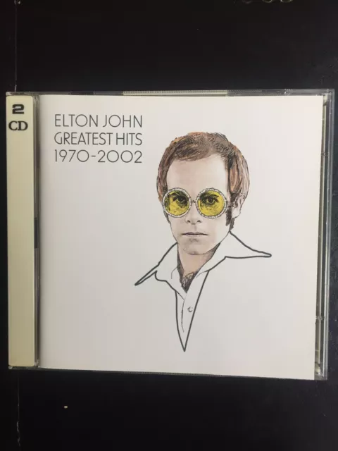 Elton John Greatest Hits 1970-2002 Used 35 Track Best Of Cd Pop Rock 70s 80s 90s