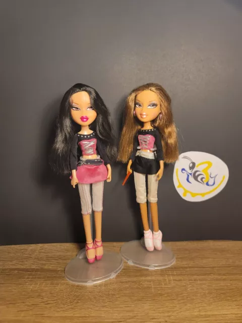 Bratz Star Singerz Jade, Yasmin Used Dolls Ballerina Flats 2008