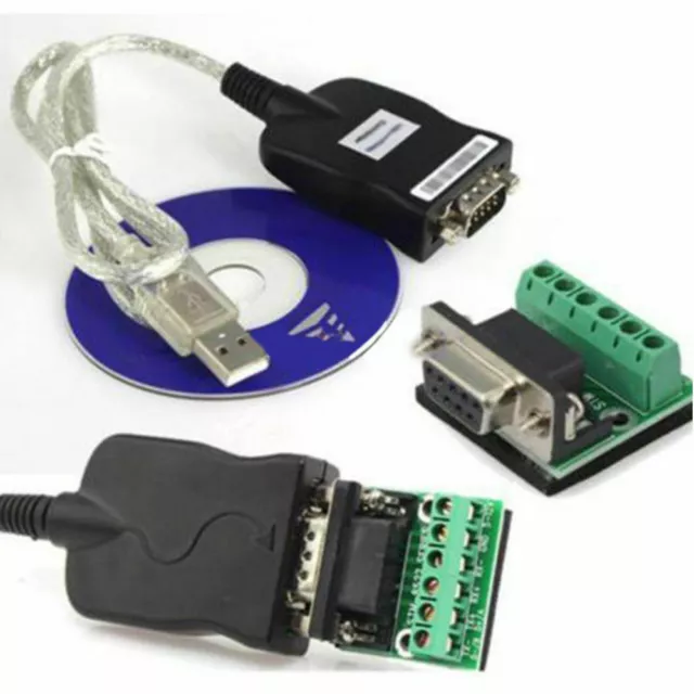 USB to RS422 / RS485 DB9 Serial Adapter Converter Cable Lead For RS232 Upgrade