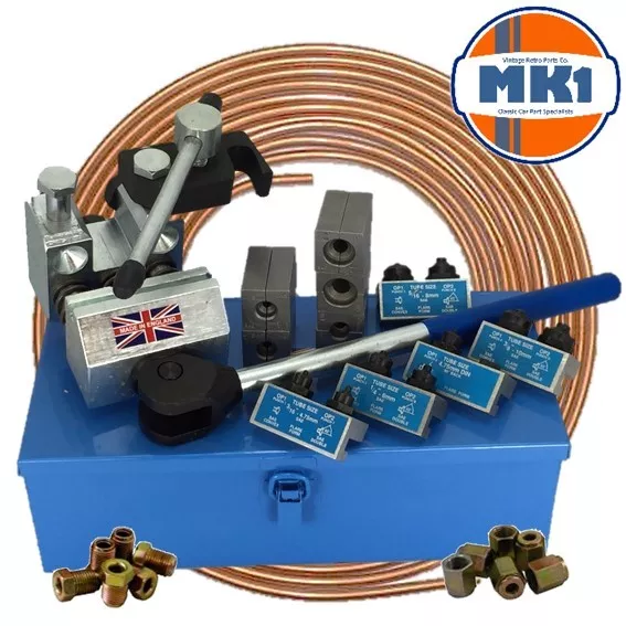 3/16 Zoll Kupfer Bremsrohr Reparatursatz Diy Flare Kit + Schneider + 3