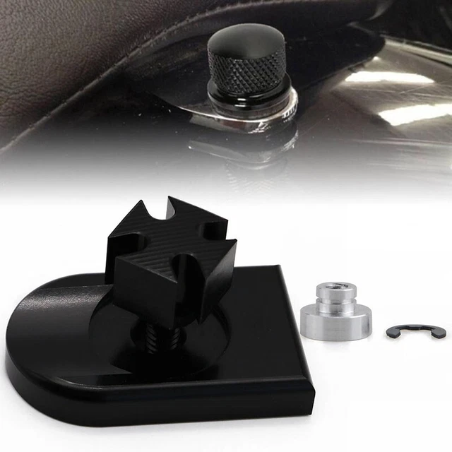 Rear Fender Seat Bolt Screw Nut Tab Kit Mount Knob Cover Fit For Harley 96-up