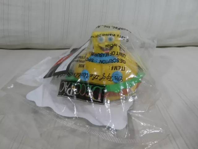 DecoPac Inc SpongeBob Square Pants Krabby Patty Cake Topper NEW Krusty Krab S2