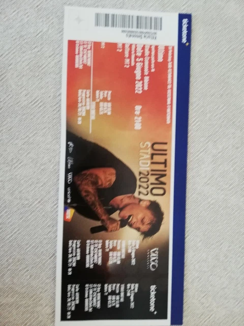 Biglietto Concerto Ultimo