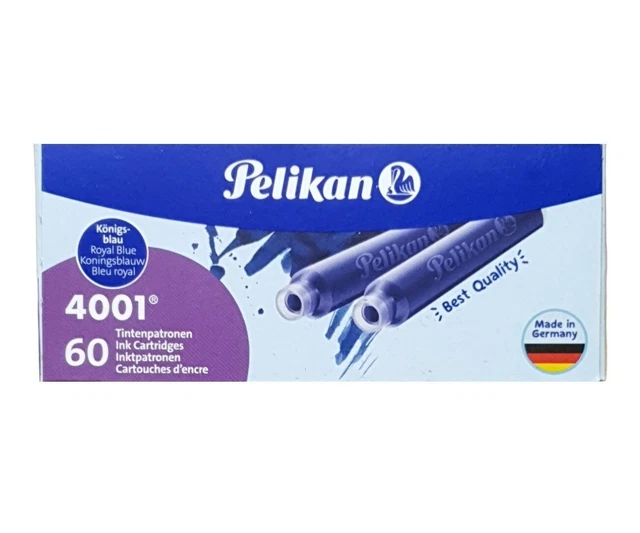 Pelikan Füllerpatronen 4001 TP/6 Standard blauschwarz 301184
