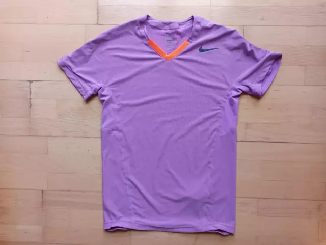 Nike Rafael Nadal 2013 Acapulco Rio Aeroreact Shirt Tennis Sz. XS