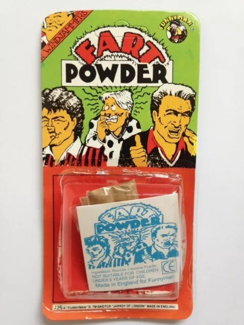 Original 1980'S Fart Powder Wind Flatulance Joke Novelty Prank Drink Powder