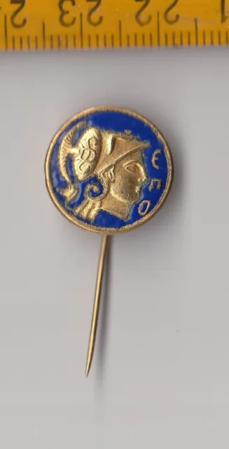 Greece Hellenic enamel Football Federation Association pin badge logo