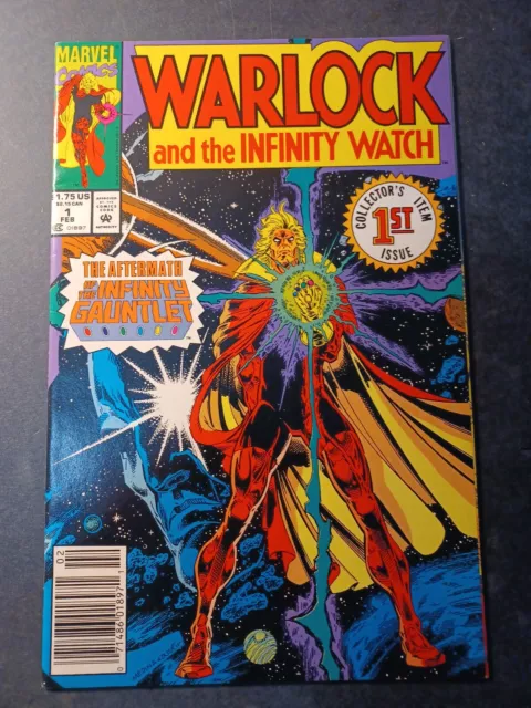 WARLOCK and the Infinity Watch #1 MARVEL Comics 1992 newstand
