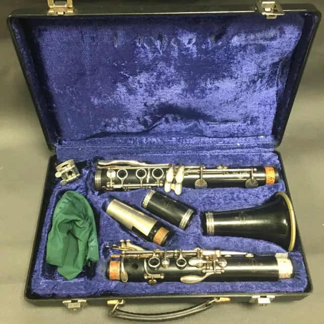 Clarinete Buffet Crampon E-12 Bb E12 con estuche rígido