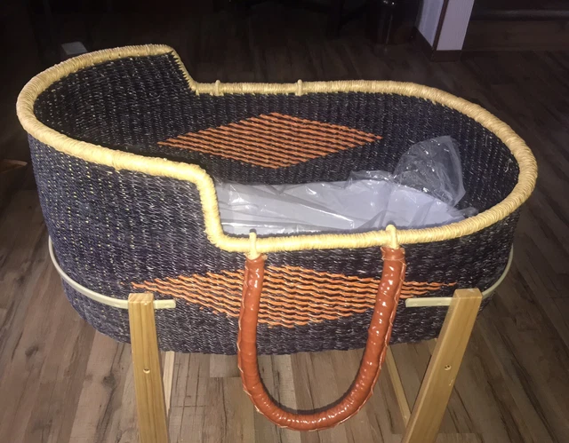 Moses Basket NEW Baby Bassinet SEALED Bedding Pad Included