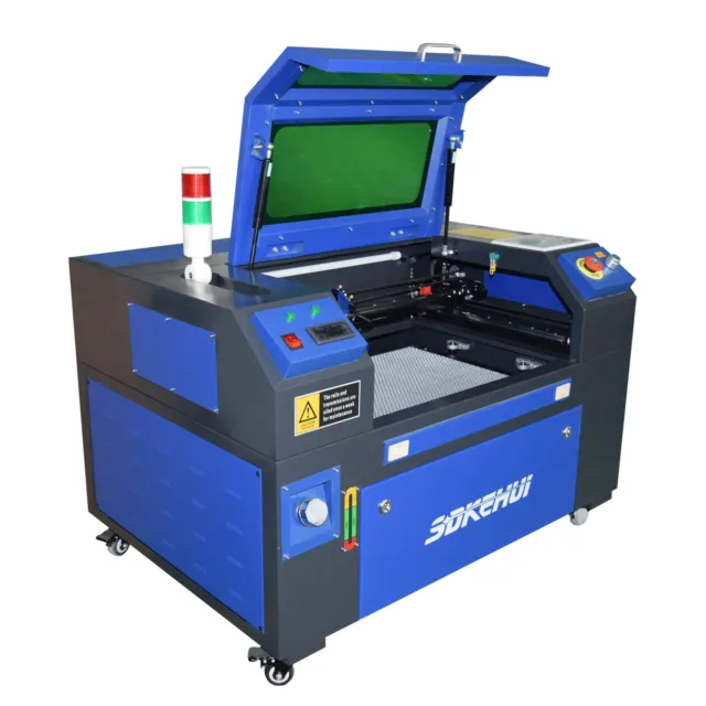 50W CO2 Laser Graviermaschine Gravurmaschine 300x500mm Cutter Tool Engraver DE