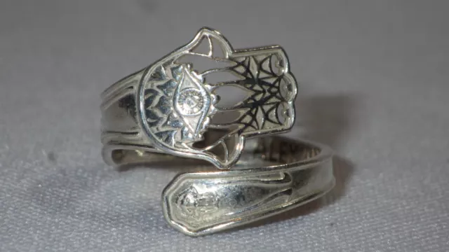Hand of hotsell fatima spoon ring