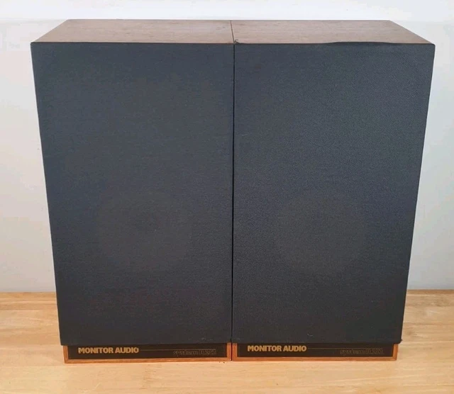 VINTAGE MONITOR AUDIO System R252 Hi-Fi Bookshelf Speakers Tested ...