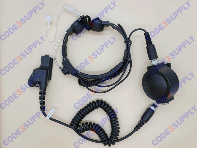 For Motorola XTS 2500 Astro XTS 3000 Tactical Heavy Duty Throat Microphone