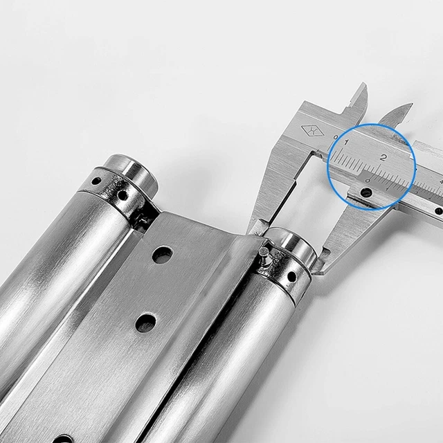 Reliable stainless steel hinge for free gates and wide door applications
