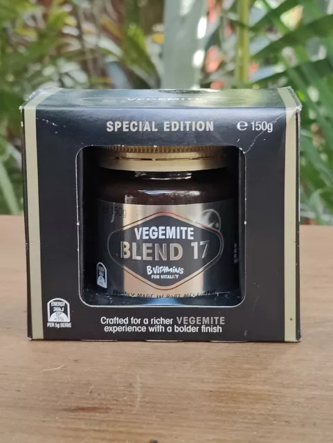 Vegemite Blend 17 Special Edition 150g Vegemite Collector Box Near New Unopened