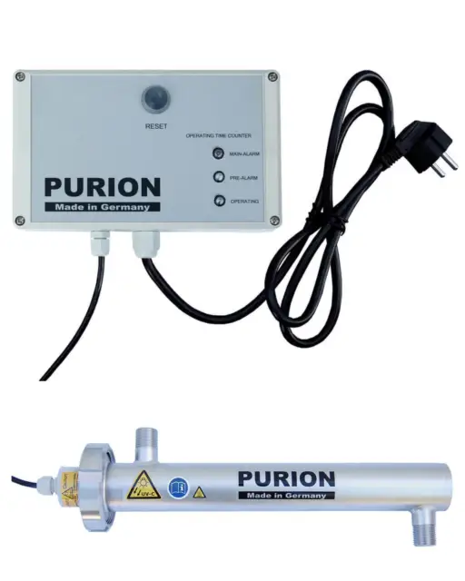 PURION 500 OTC Entkeimung Trinkwasser 400 Liter pro Stunde UV-C-Licht
