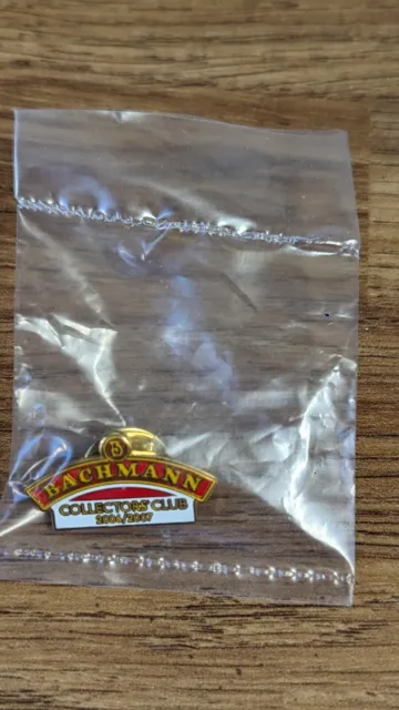 Bachmann-Collectors Club-Pin Badge-2006/2007-Collectable-Brand New