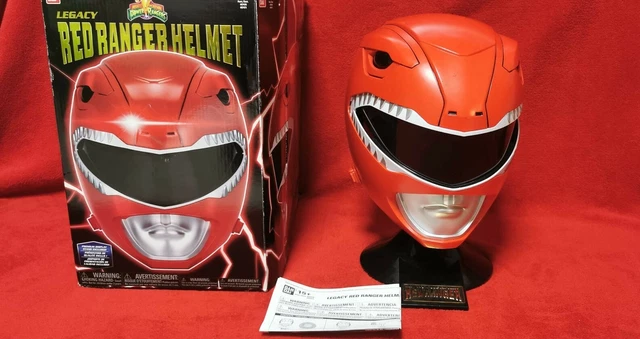 MIGHTY MORPHIN POWER Rangers Legacy Helmet Red Ranger, Helm, RAR ...