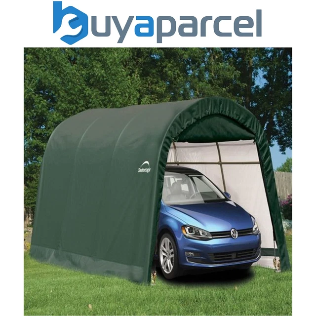 ROWLINSON SHELTERLOGIC 12X20 Round Top Auto Car Van Garage Shelter ...