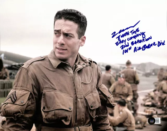 Kirk Acevedo as Joe Toye in Band of Brothers Signed & Inscribed 11x14 Photo BAS
