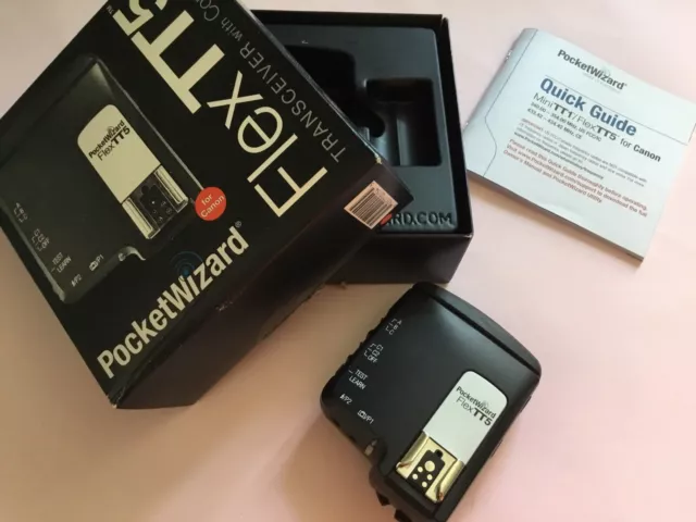 Mint Boxed POCKET WIZARD FLEX TT5 for Canon