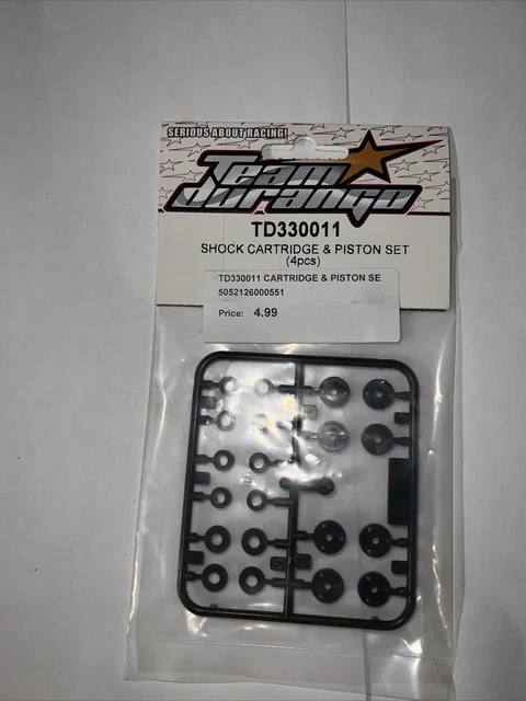 RC Team Durango TD330011 Shock Cartridge & Piston Set DEX210 DEX410Rv3 DEX410v3