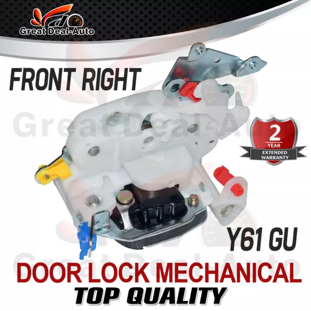 Door Lock Actuator Mechanism Front Right Driver Side For Nissan Patrol GU Y61