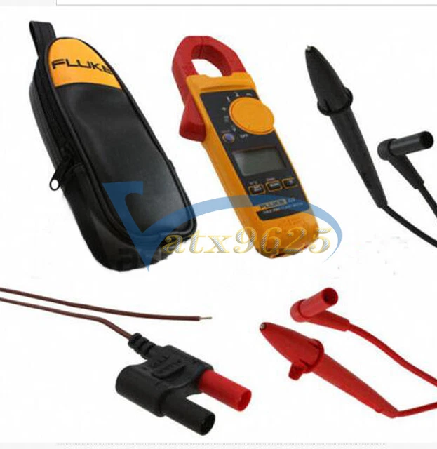 one  Fluke 325 True-RMS Clamp Meter 40.00 A 400.0 A with Soft carrying case