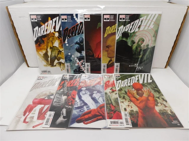 Daredevil 1 2 3 4 5 6 7 8 9 10 Marvel Comic Run Ghop Zdarsky 2019 Vf/Nm