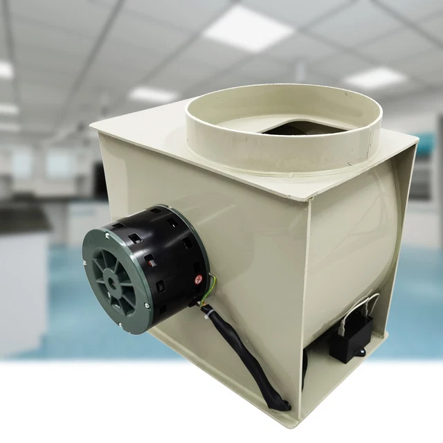 LABORATORY PP250 CENTRIFUGAL Blower Fan Fume Hood Extractor Fan 110V