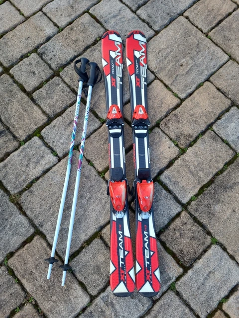 Kinderski 110 Cm Tecnopro mit Stöcken