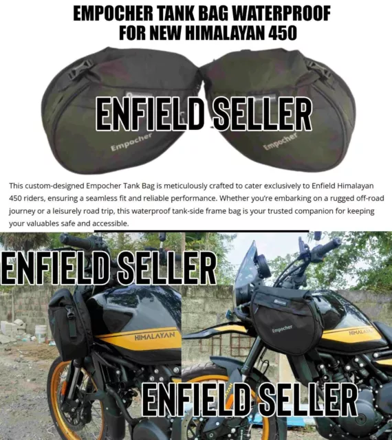 "SAC DE RÉSERVOIR EMPOCHER IMPERMÉABLE" Pour Royal Enfield New Himalayan 450